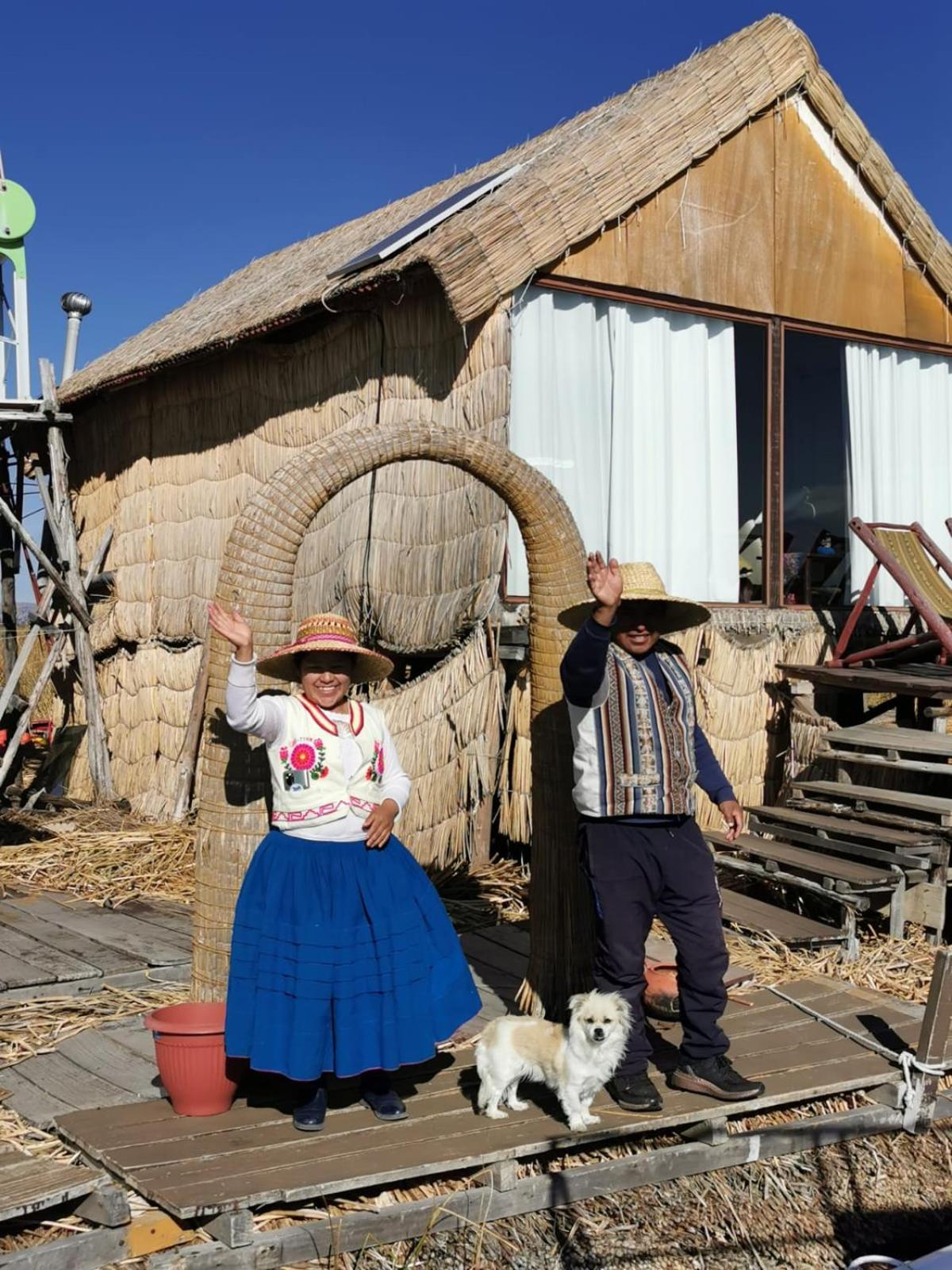 Uros Waliski Lodge Puno Chambre photo